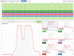 A screenshot of the new schedule editor.