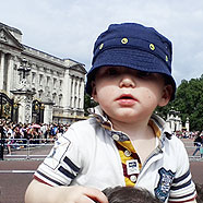 Stopover in London on the way home