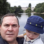 Terrible selfie in Regents Park