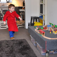 A train set for christmas